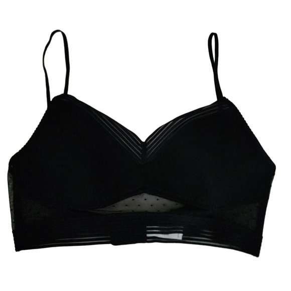 Women's Black Lace U-Back Comfort Bra Lingerie Vanity Brassiere Plus Size 3XL - Picture 2 of 8